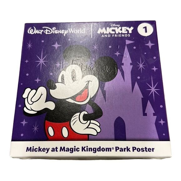 Mickey Mouse Poster McDonald's 2023 "Disney Mickey and Friends" Happy meal - Picture 1 of 6